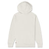 RARILETO Logo Hoodie in bone, back view highlighting clean urban design. Rarileto