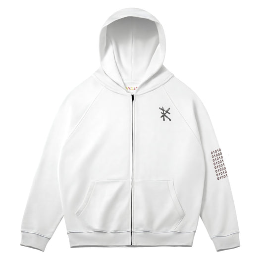 AI HEAVYWEIGHT FLEECE - LINED FULL - ZIP HOODIE - Rarileto