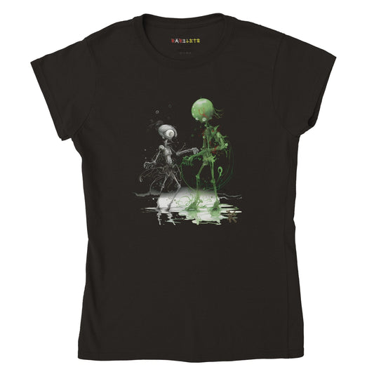 ALIEN PARTY Crewneck Tee - Rarileto