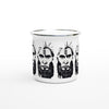 ANCIENT TRIBAL CAVEMAN Enamel Mug - Rarileto