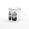 ANCIENT TRIBAL CAVEMAN Enamel Mug - Rarileto