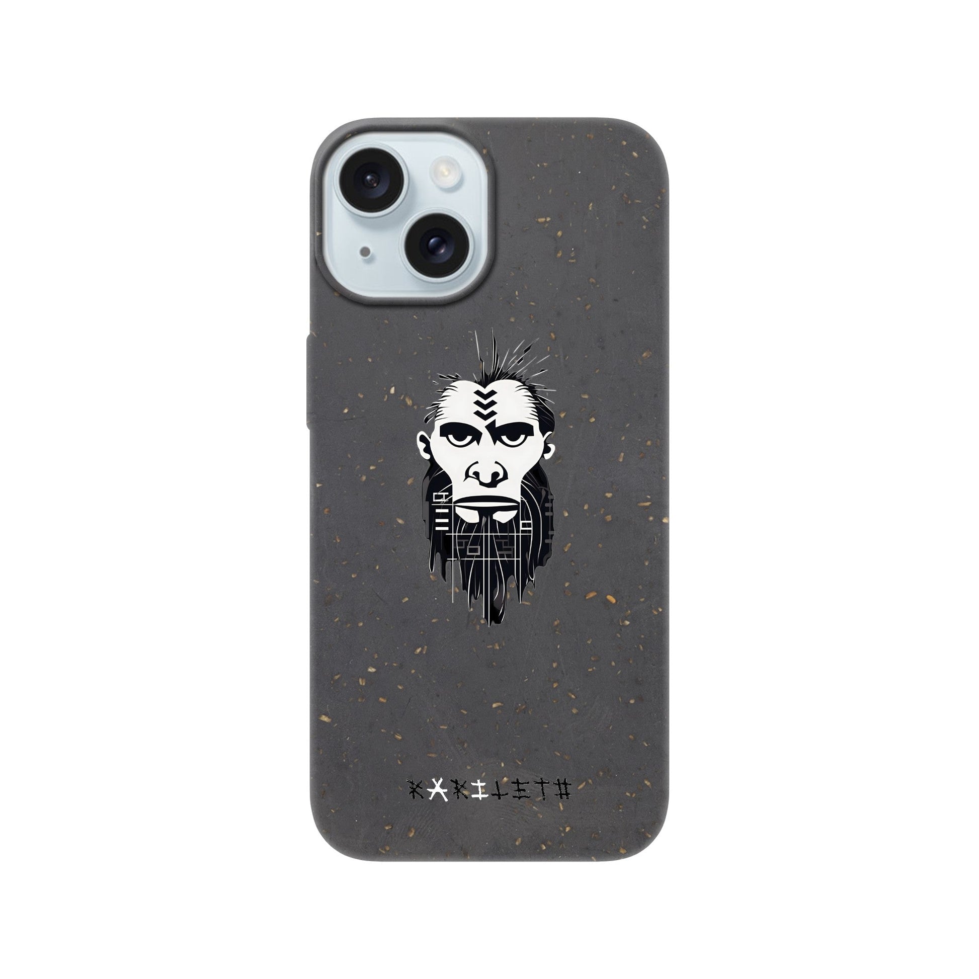 ANCIENT TRIBAL Caveman iPhone 15 Case Bio case - Rarileto