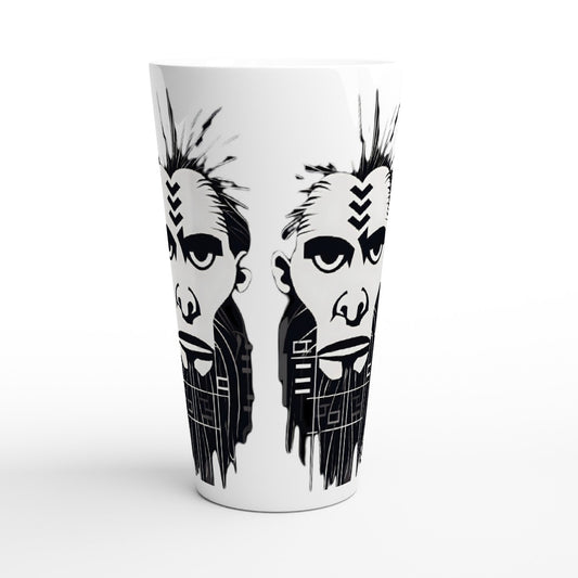 ANCIENT TRIBAL Caveman Latte Mug - Rarileto