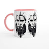 ANCIENT TRIBAL CAVEMAN Mug with Color Inside - Rarileto