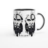 ANCIENT TRIBAL CAVEMAN Mug with Color Inside - Rarileto