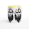 ANCIENT TRIBAL CAVEMAN Mug with Color Inside - Rarileto