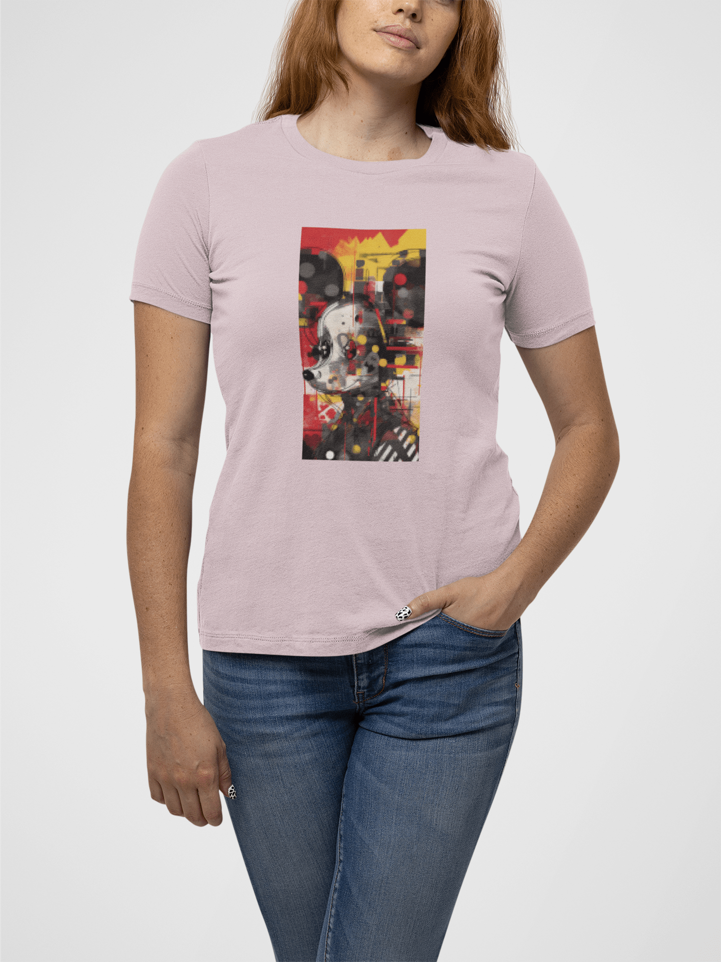 ANIME MOUSE Crewneck Tee - Rarileto