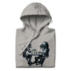 APE CHESS Hoodie in Sports Grey - Rarileto - Folded Front View