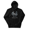 APE CHESS Hoodie in Black - Rarileto - Front View