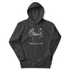 APE CHESS Hoodie in Charcoal Heather - Rarileto - Front View