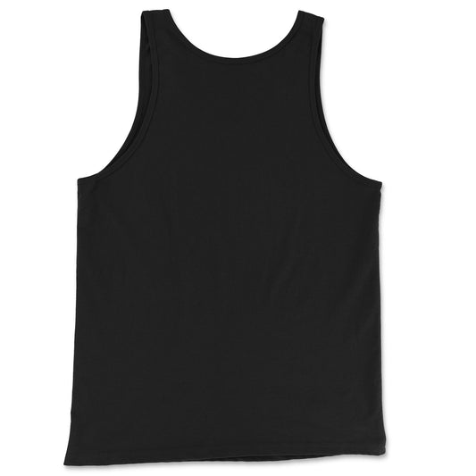 Back view of the Ape Tank Top in black, offering a comfortable, relaxed fit for casual wear. Rarileto.