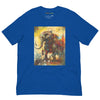 Royal Front View of BAROQUE ELEPHANT DESIGN Premium Crewneck T-Shirt