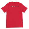 Back Red: BAT BOY Premium Crewneck T-Shirt in Red