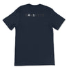 Back Navy: BAT BOY Premium Crewneck T-Shirt in Navy