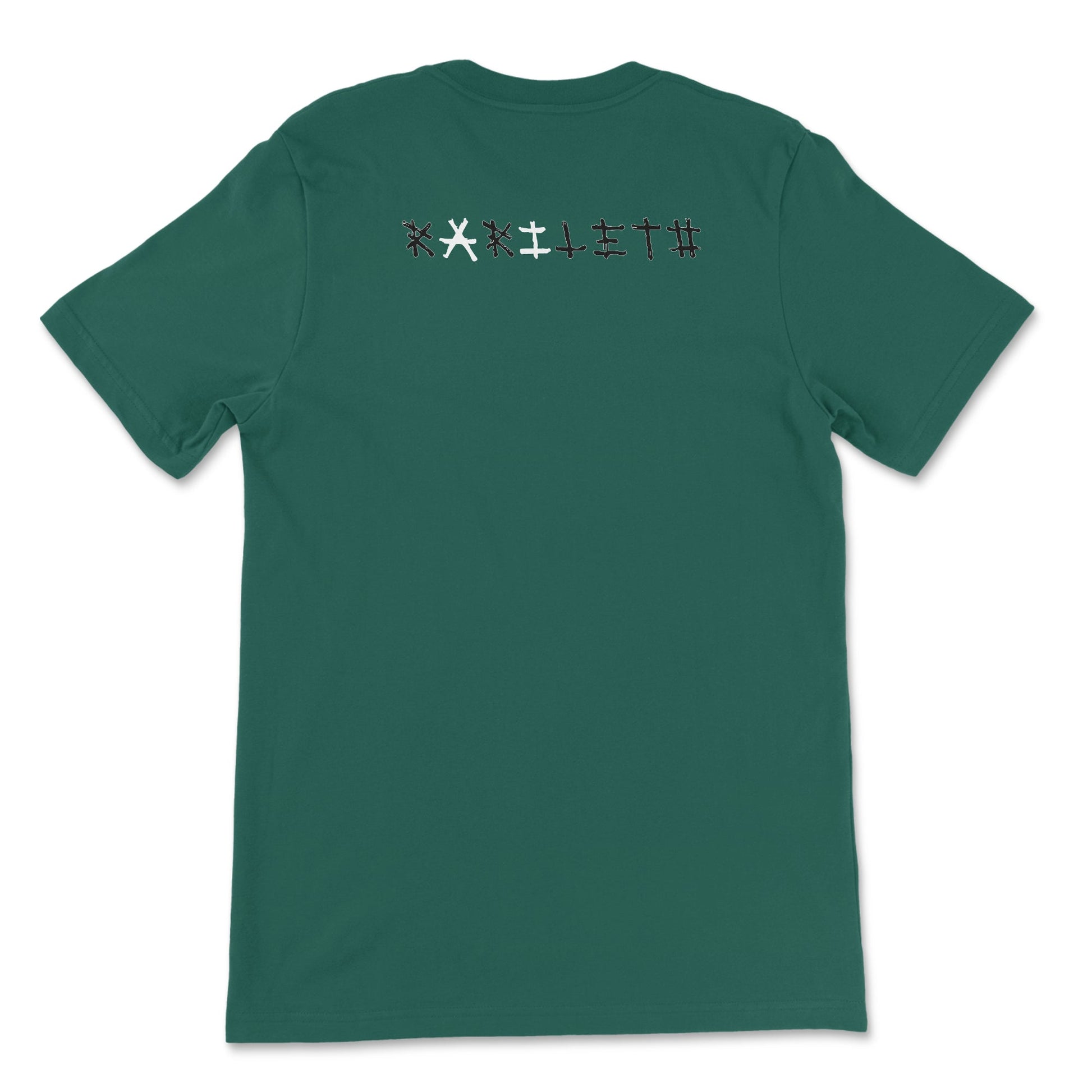 Back Evergreen: BAT BOY Premium Crewneck T-Shirt in Evergreen