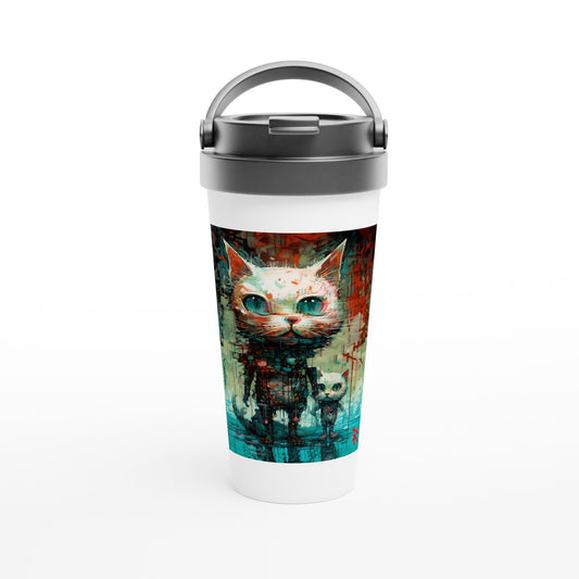 BIG CAT SMALL CAT Travel Mug - Rarileto