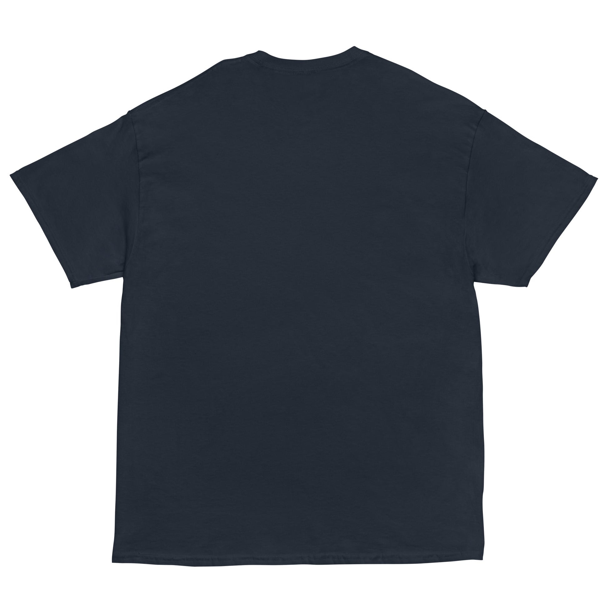 BIG & SMALL CATS Classic T-Shirt in Navy - Rarileto - Back View