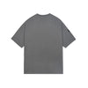 Back: BORRE Boxy T-Shirt in Graphite Gray - Rarileto
