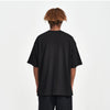 Back Model: BORRE Boxy T-Shirt in Black - Model - Rarileto
