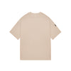 Back: BORRE Boxy T-Shirt in Light Khaki - Rarileto
