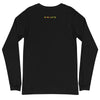 CAT COSPLAY Long Sleeve Tee in Black - Rarileto - Back View