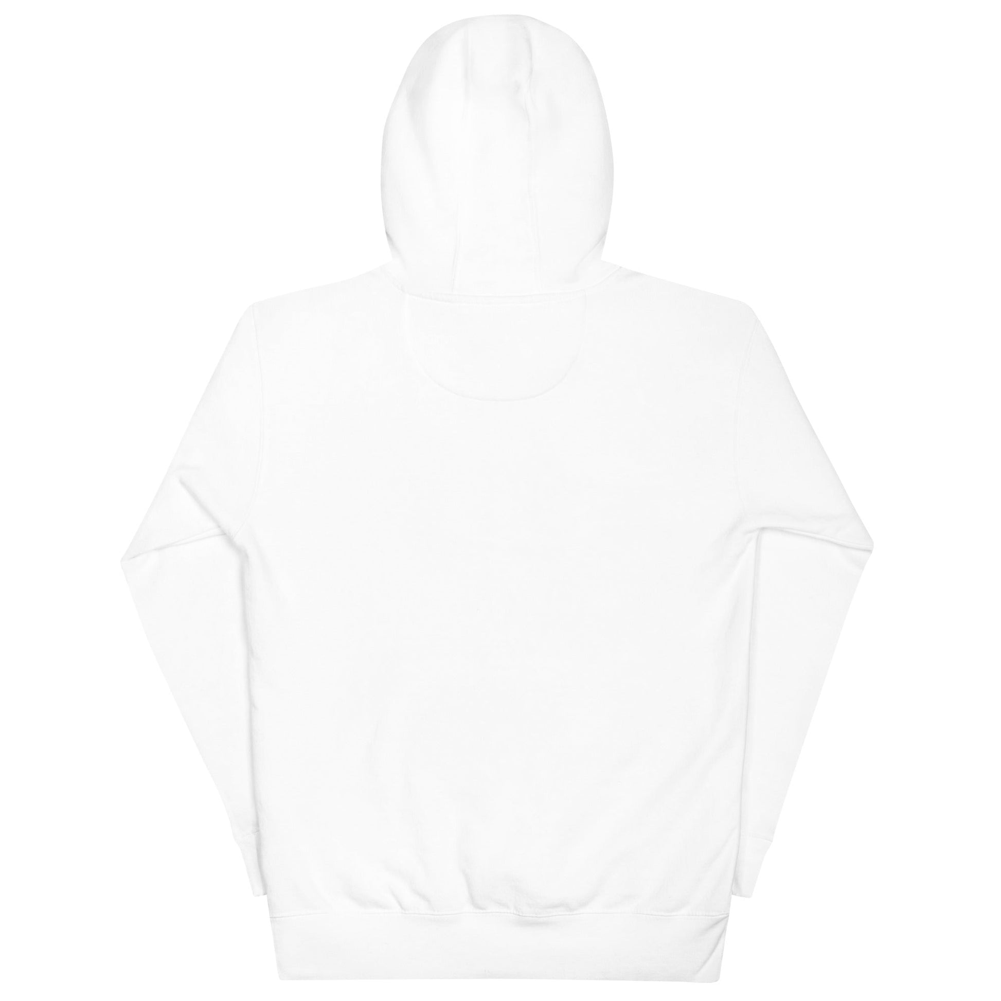 CAT GIRL Hoodie in White - Rarileto - Back View