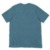 Back Teal: CAT GIRL Premium Crewneck T-Shirt in Teal