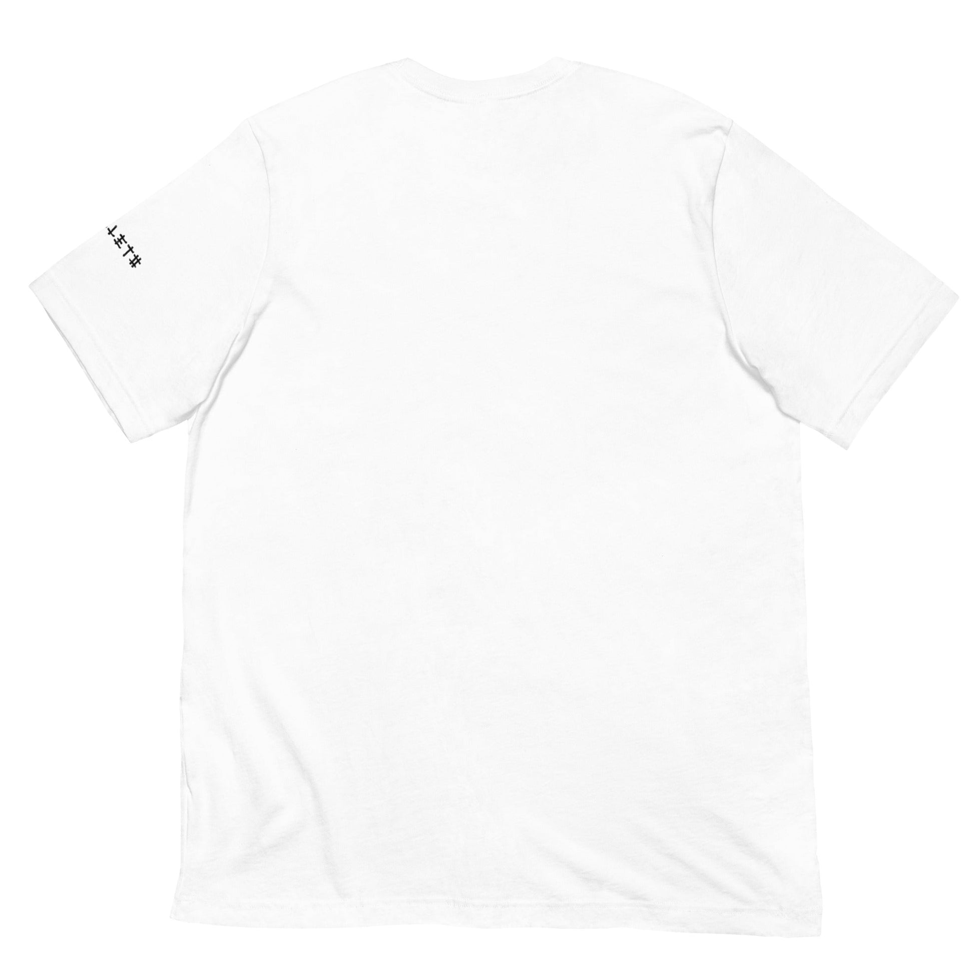 Back White: CAT GIRL Premium Crewneck T-Shirt in White