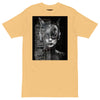 Vintage Gold Front View of CAT WOMAN 2050 Premium Heavyweight T-Shirt