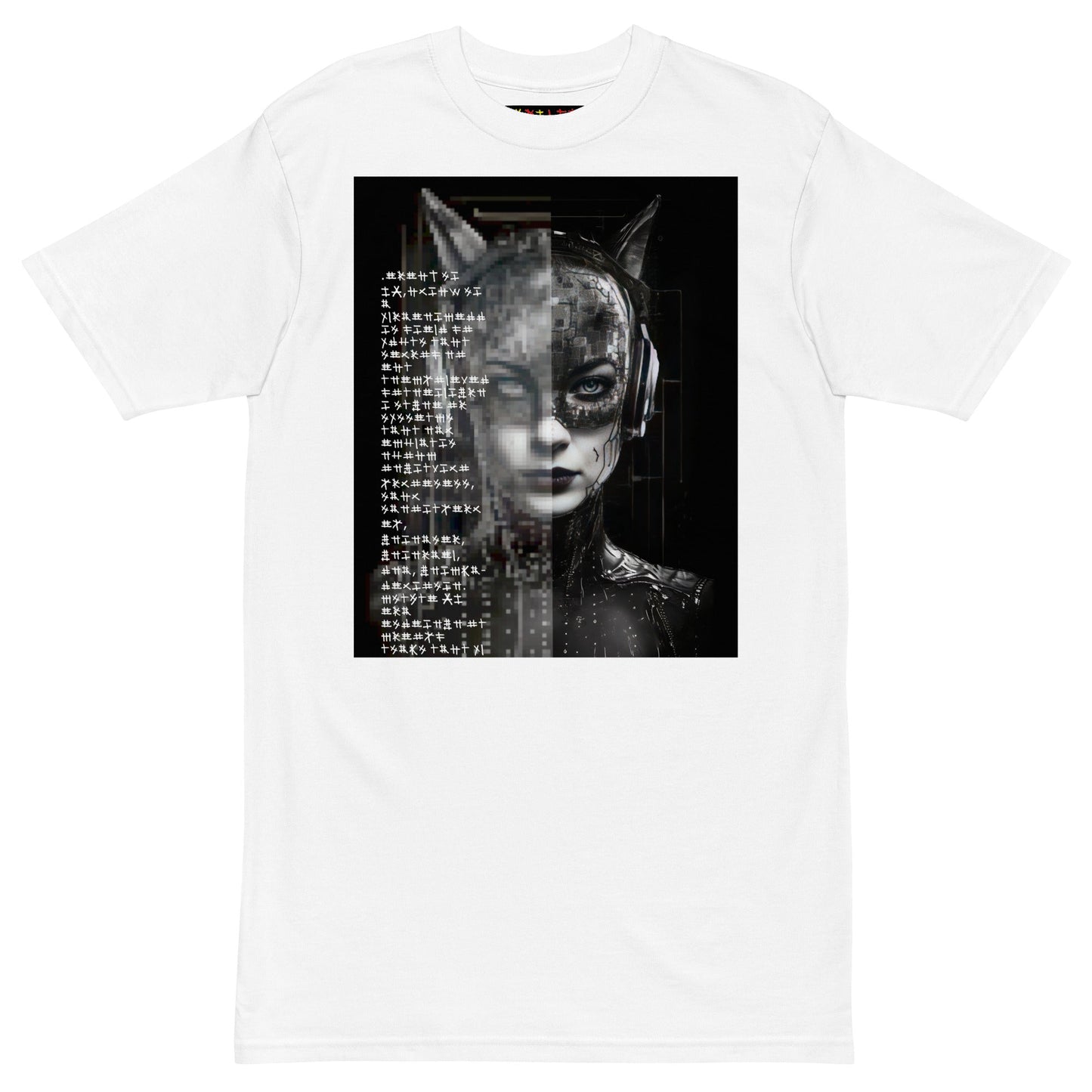 CAT WOMAN 2050 Premium Heavyweight T-Shirt - Rarileto