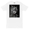 CAT WOMAN 2050 Premium Heavyweight T-Shirt in White - Rarileto - Front View
