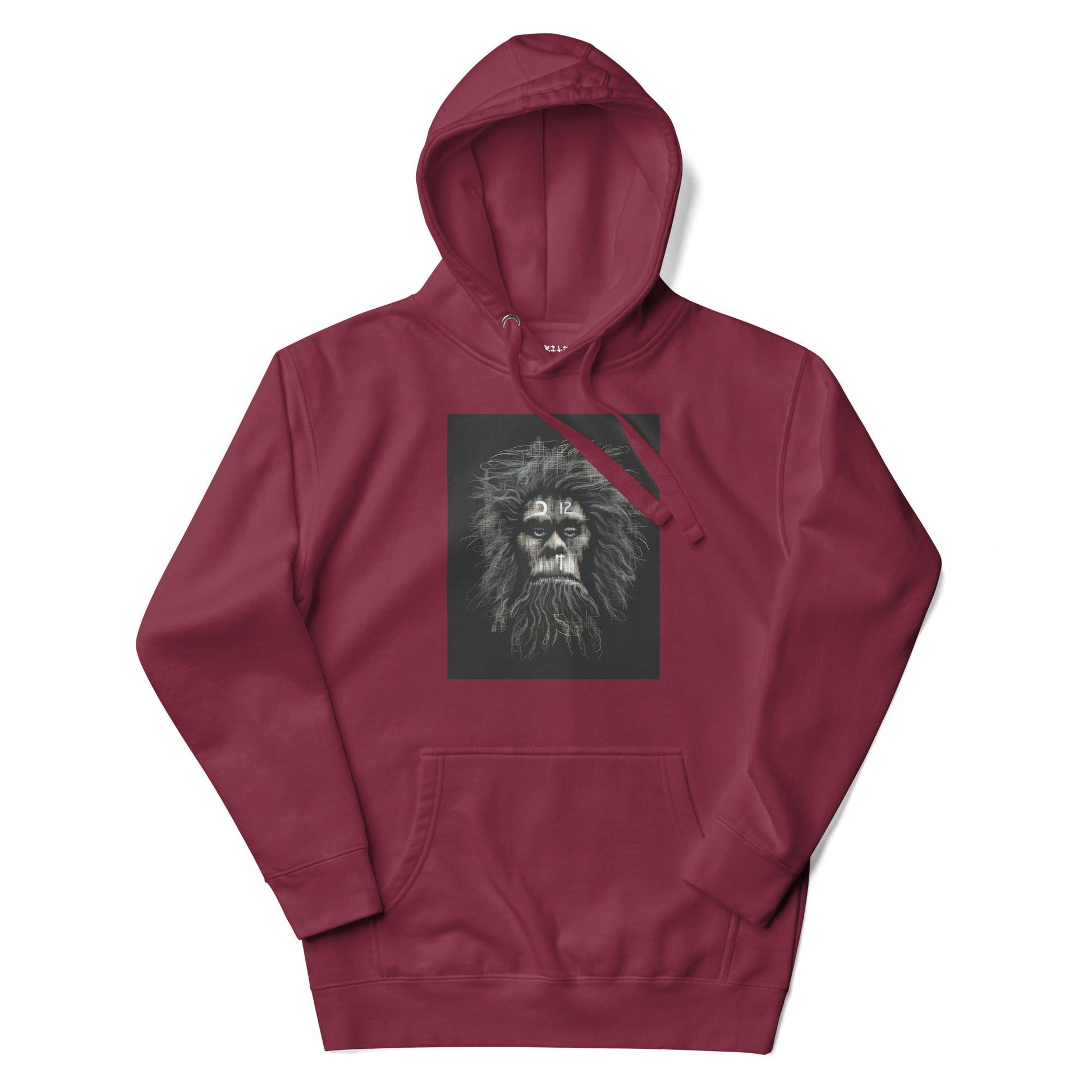 CAVEMAN PORTRAIT Hoodie - Rarileto