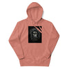 CAVEMAN PORTRAIT Hoodie in Dusty Rose - Rarileto - Front View