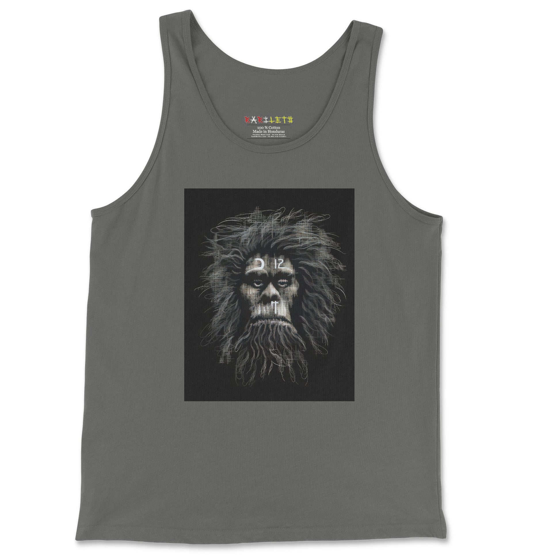 CAVEMAN PORTRAIT Tank Top - Rarileto