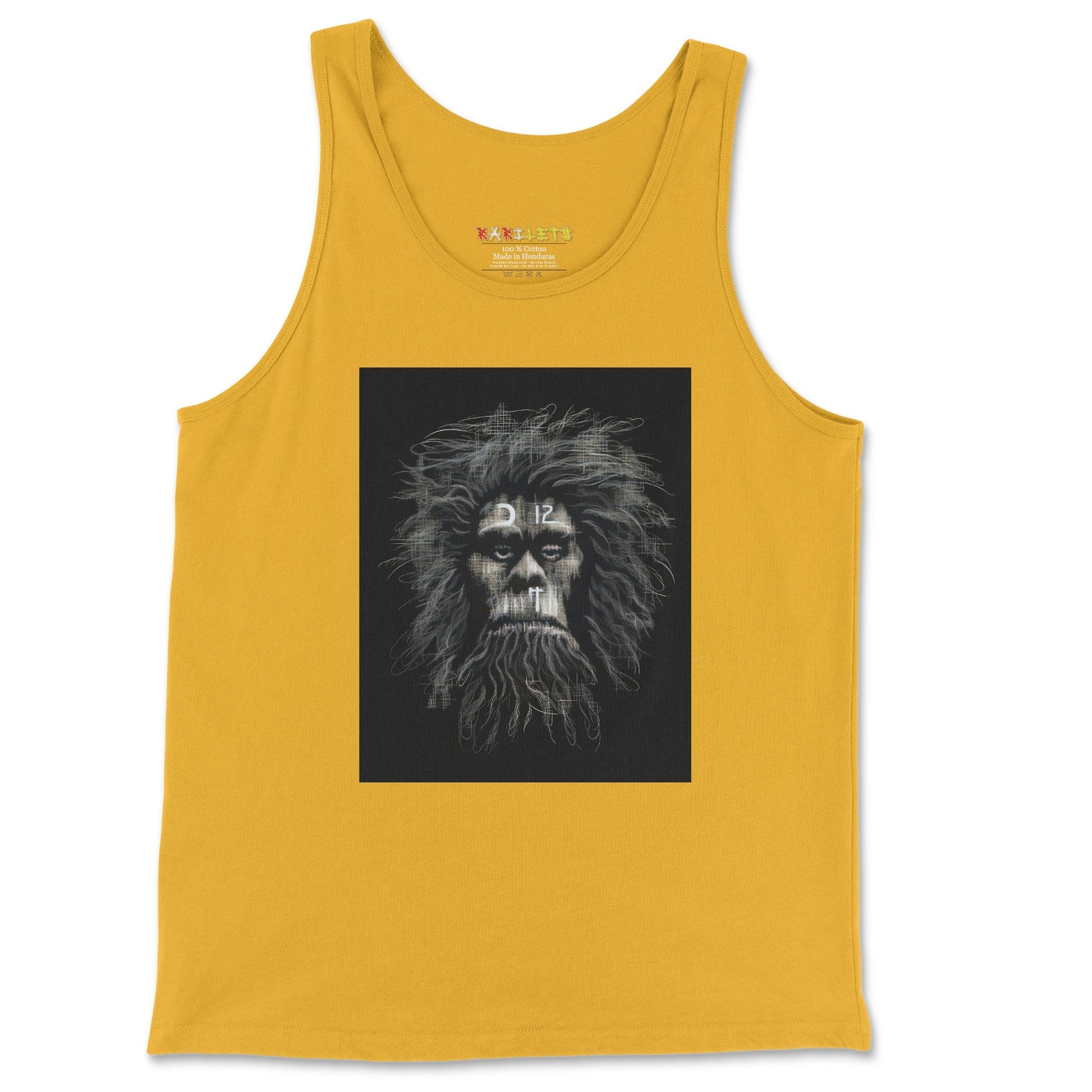 CAVEMAN PORTRAIT Tank Top - Rarileto