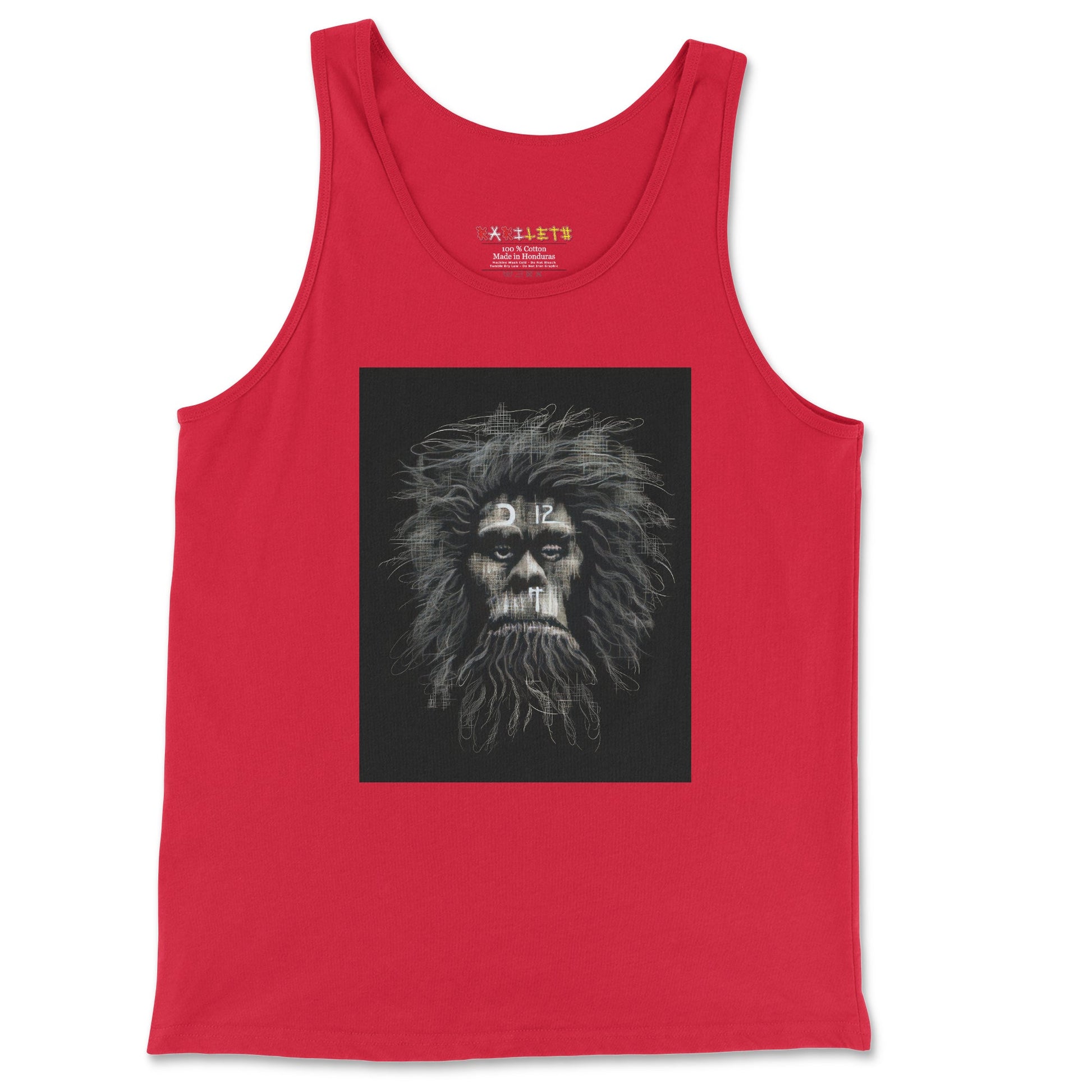 CAVEMAN PORTRAIT Tank Top - Rarileto