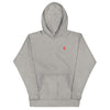 Front: CELESTIAL ANDROID Hoodie in Sport Grey - Front View