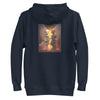 Ghost: CELESTIAL ANDROID Hoodie in Navy - Back Ghost View