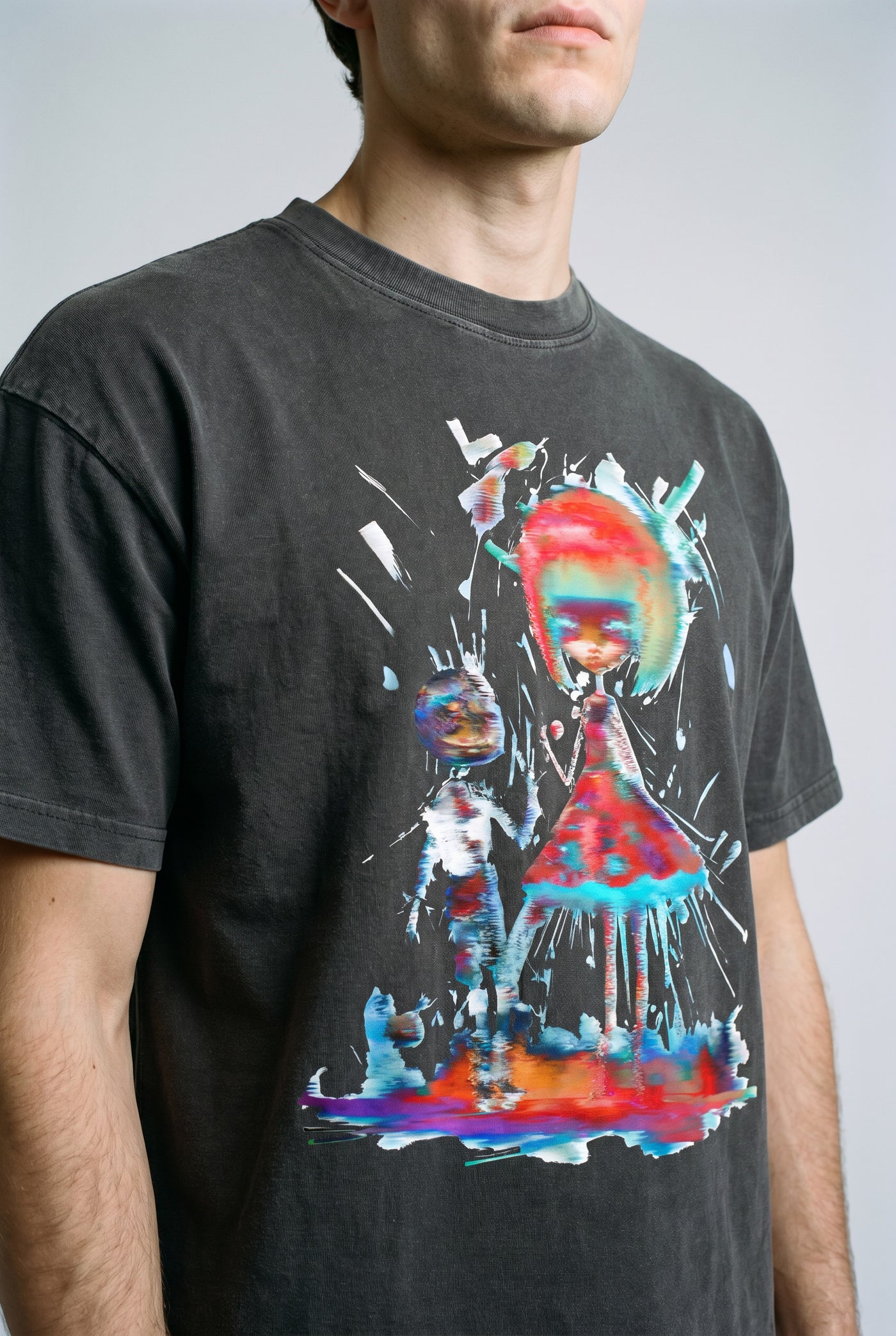 DUO BIZARRE STONE WASH T-SHIRT
