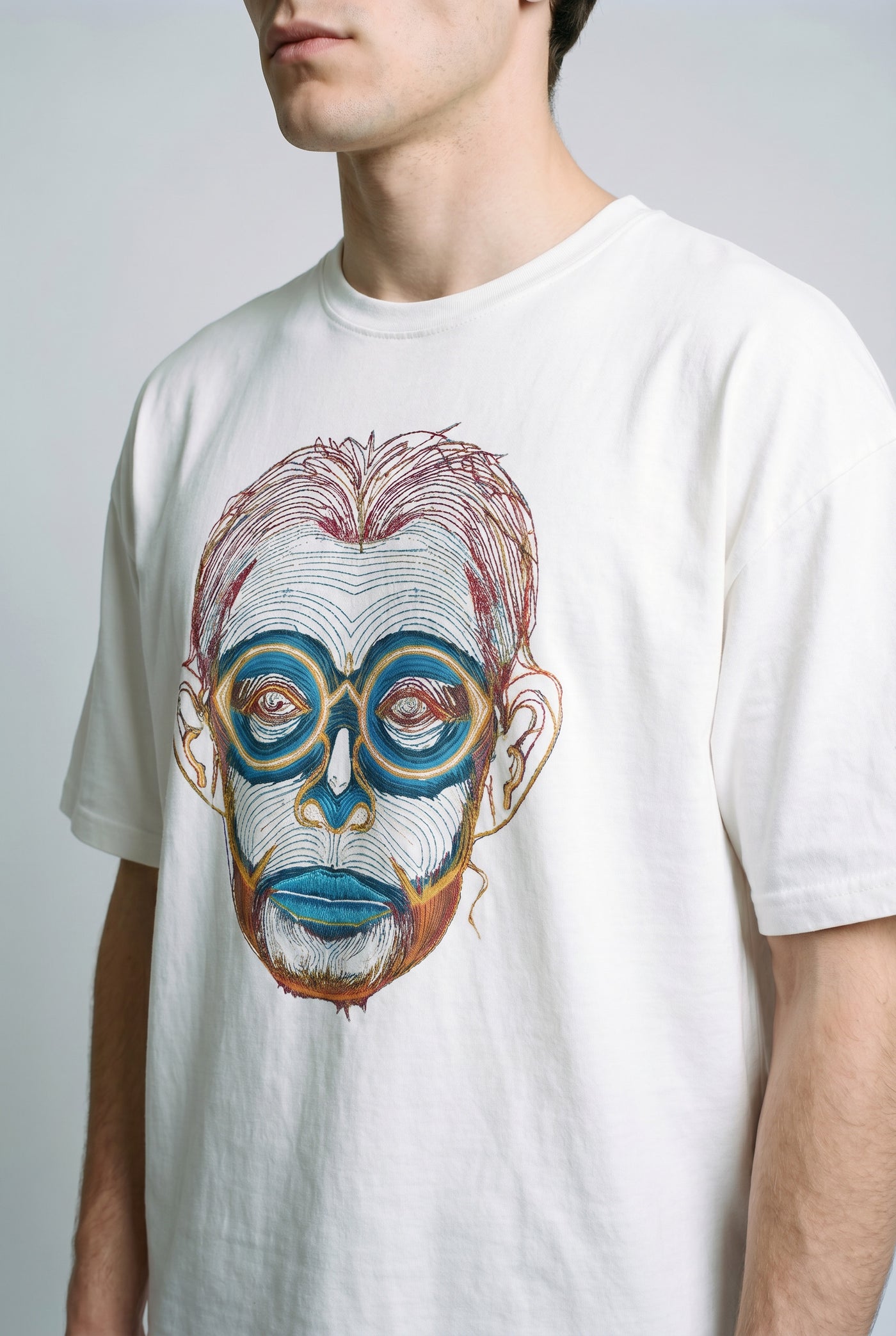 GLOWING DROP SHOULDER T-SHIRT