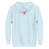 COLORFUL ROBOT Hoodie in Sky Blue - Rarileto - Back Ghost View