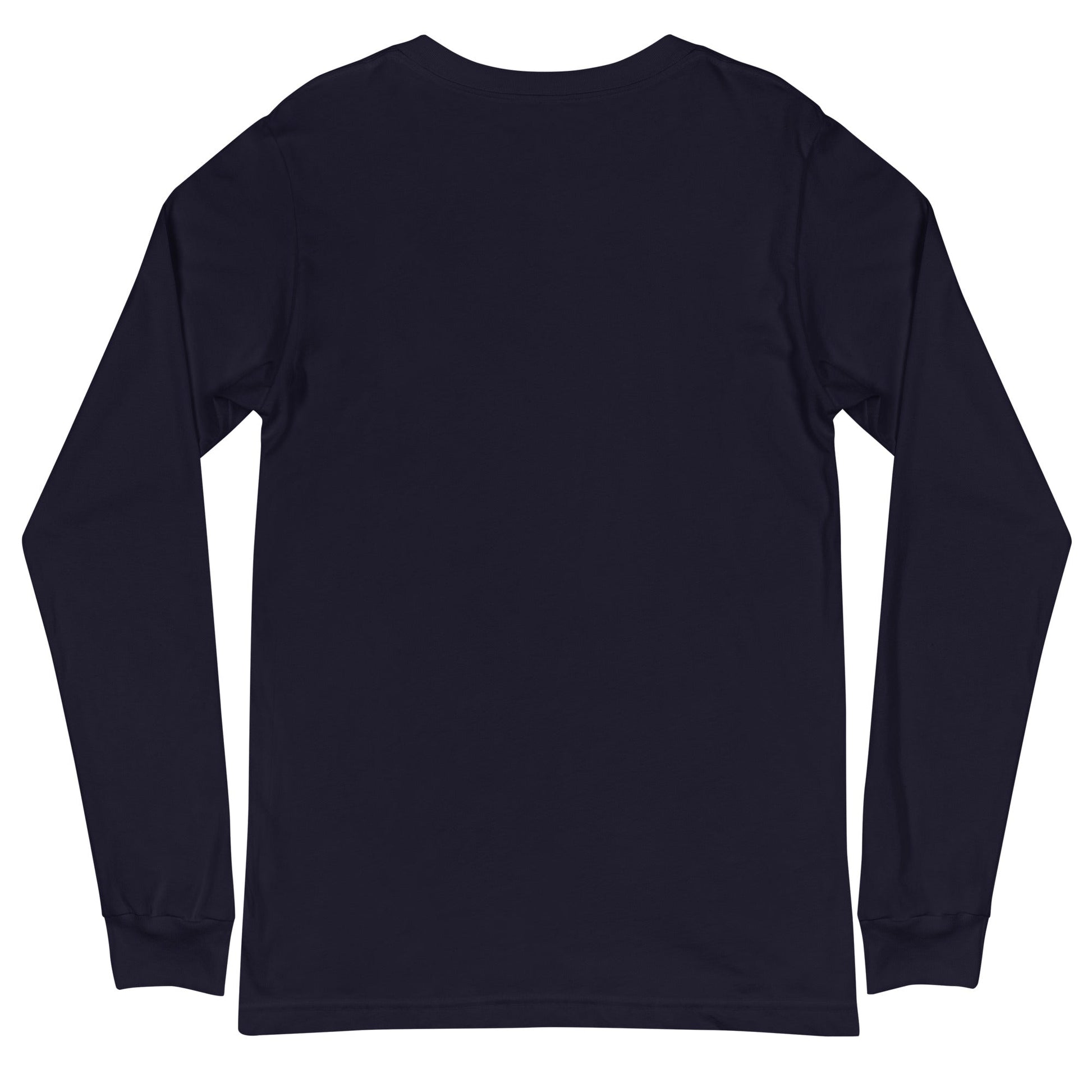 CRYPTIC CREATURE Long Sleeve Tee in Navy - Rarileto - Back View
