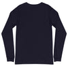 CRYPTIC CREATURE Long Sleeve Tee in Navy - Rarileto - Back View
