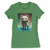 CUTE CATS Premium Tee in Leaf - Rarileto - Front View