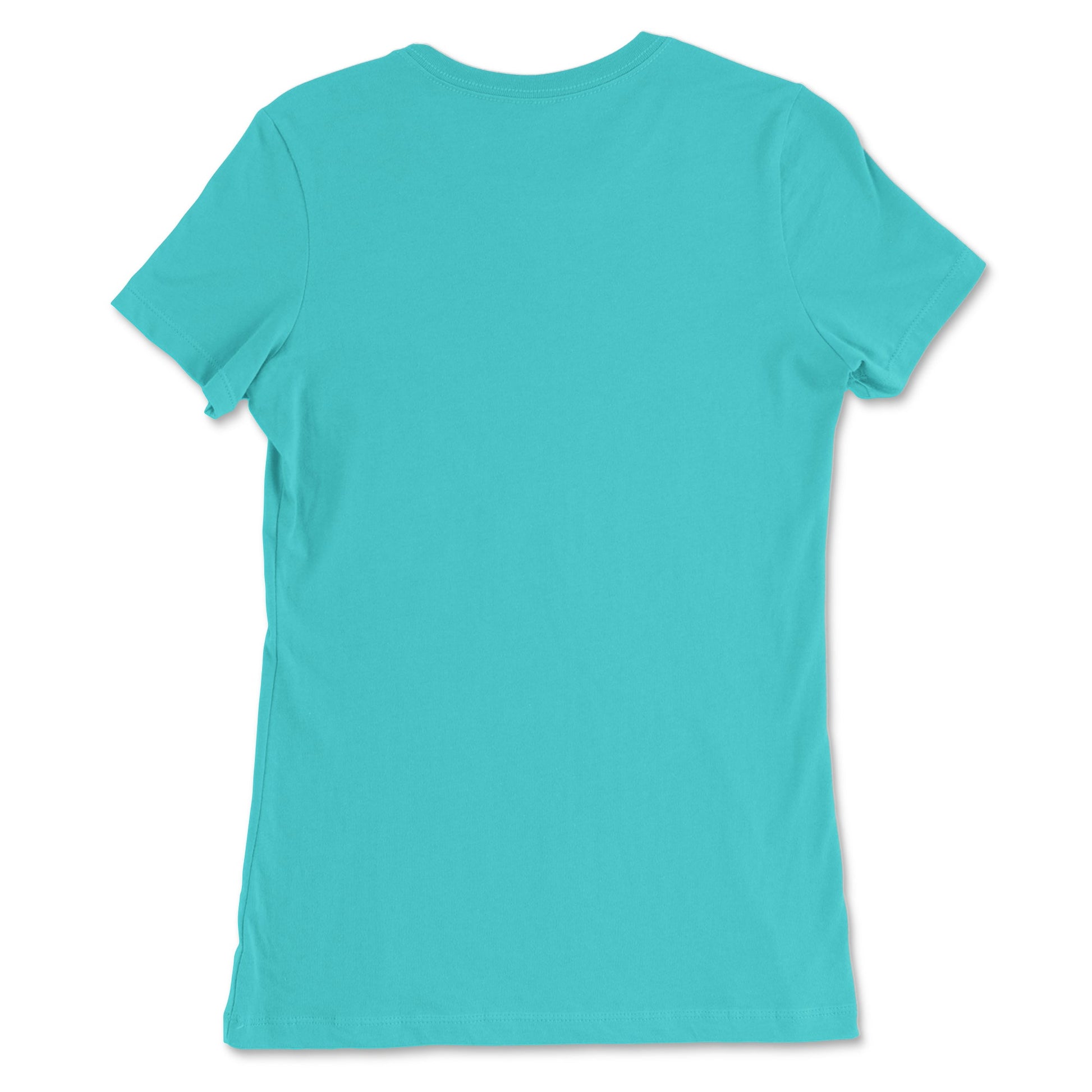 CUTE CATS Premium Tee in Teal - Rarileto - Back View