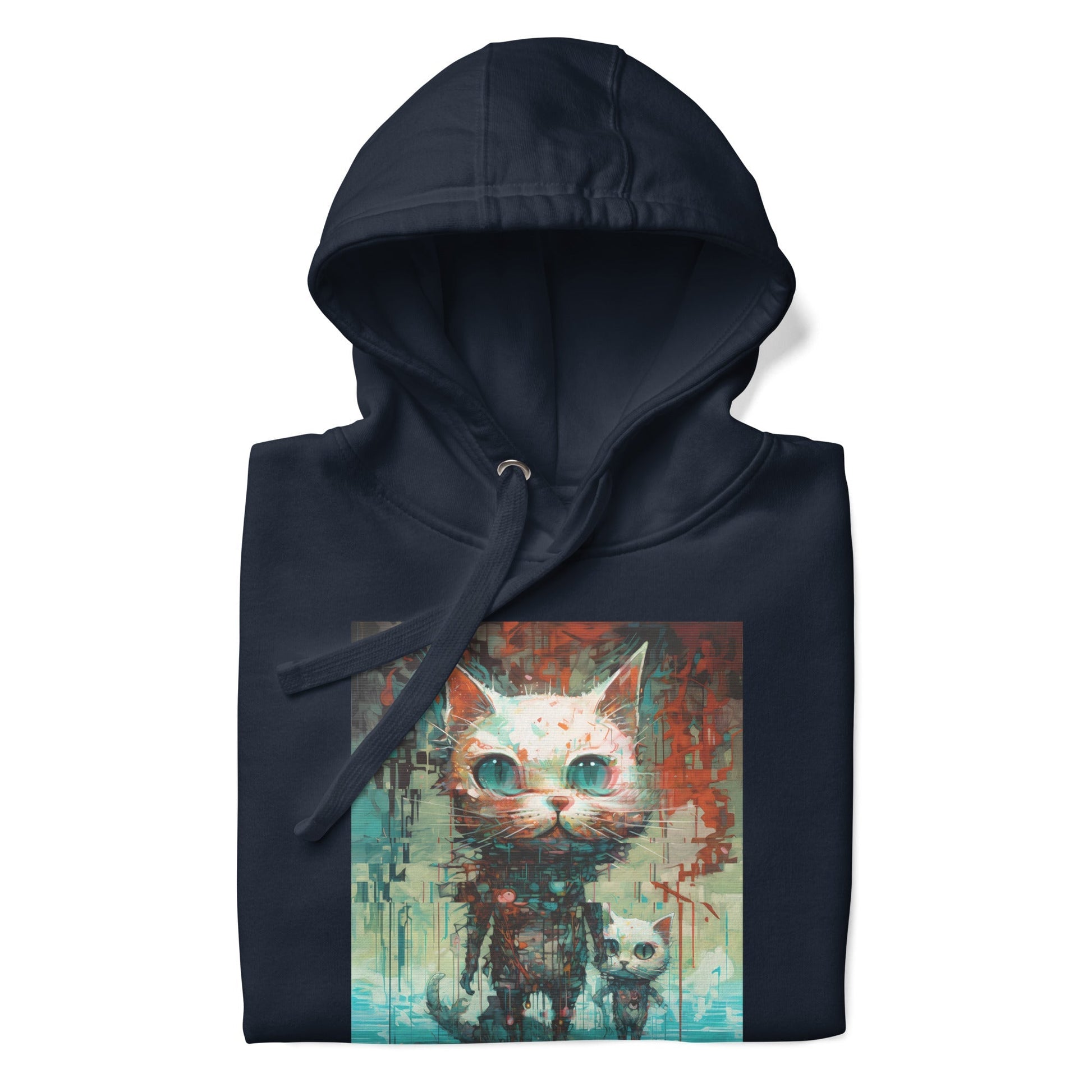 CYBER KITTY Hoodie - Rarileto