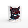 CYBORG CAT Ceramic Mug - Rarileto