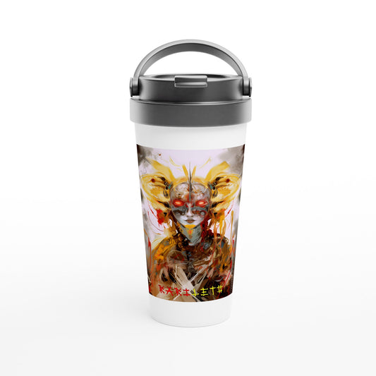 CYBORG QUEEN Travel Mug - Rarileto