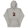 DOG FIREFIGHTER Hoodie in Carbon Grey - Rarileto - Front View