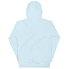 DOG FIREFIGHTER Hoodie in Sky Blue - Rarileto - Back View